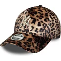 cappellino-curvo-leopardo-regolabile-per-donna-9forty-leo-velour-dei-new-york-yankees-mlb-di-new-era