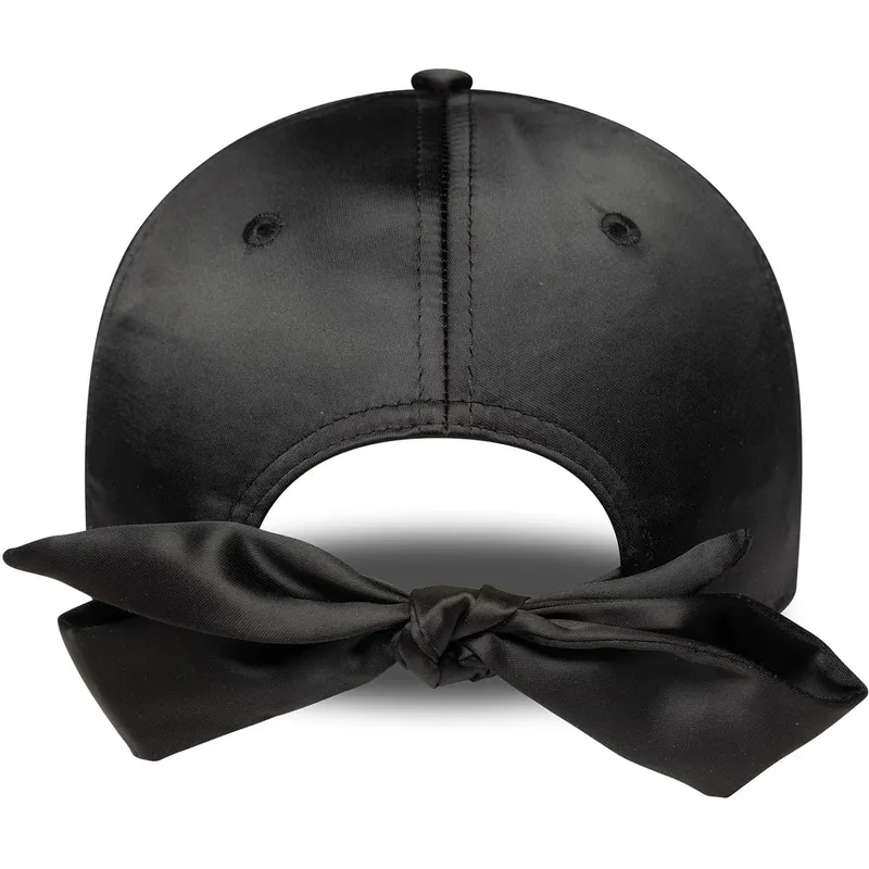 cappellino-curvo-nero-regolabile-da-donna-con-logo-nero-9forty-satin-bow-back-dei-new-york-yankees-mlb-di-new-era