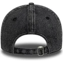 casquette-courbee-noire-ajustable-pour-femme-9twenty-denim-new-york-yankees-mlb-new-era