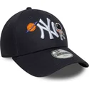 regulowana-granatowa-czapka-z-daszkiem-dla-dzieci-9forty-space-icon-new-york-yankees-mlb-od-new-era