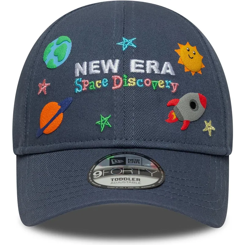 cappellino-curvo-blu-regolabile-per-bambino-9forty-space-icon-di-new-era