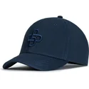 obl055-berretto-da-baseball-regolabile-blu-navy-con-logo-blu-navy-baseball-peach-di-oblack
