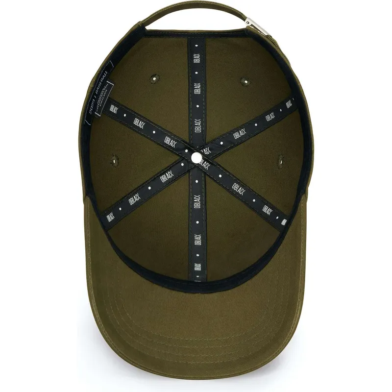 zielona-regulowana-czapka-z-daszkiem-baseball-peach-obl051-od-oblack