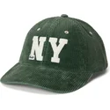 polo-ralph-lauren-curved-brim-ny-patch-authentic-corduroy-green-adjustable-cap