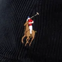 casquette-courbee-noire-ajustable-classic-sport-corduroy-polo-ralph-lauren