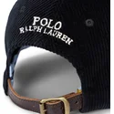 casquette-courbee-noire-ajustable-classic-sport-corduroy-polo-ralph-lauren