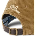 casquette-courbee-marron-claire-ajustable-classic-sport-corduroy-polo-ralph-lauren