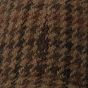 polo-ralph-lauren-curved-brim-checked-wool-tweed-brown-adjustable-cap