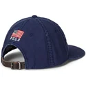 marineblaue-verstellbare-flatcap-usa-appliqued-twill-von-polo-ralph-lauren