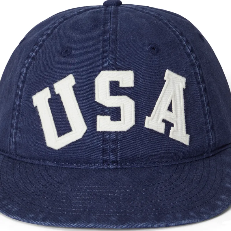 cappello-piatto-blu-navy-regolabile-usa-applique-twill-di-polo-ralph-lauren