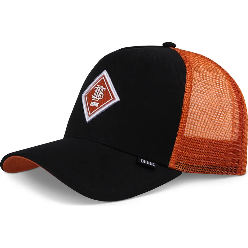 cappellino-trucker-nero-e-arancione-hft-match-dnc-di-djinns