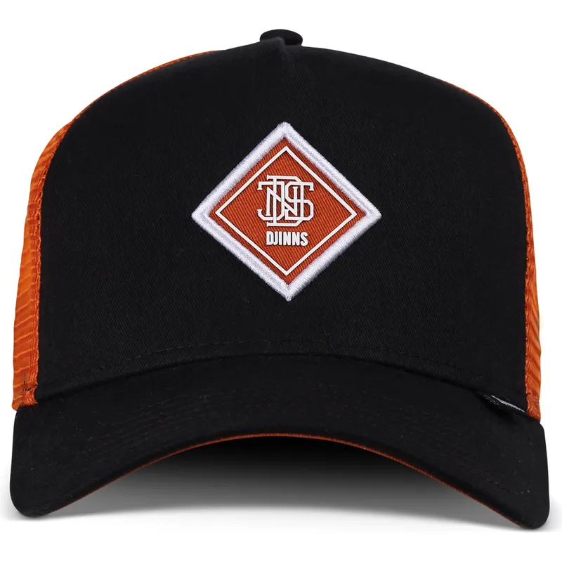 djinns-hft-match-dnc-black-and-orange-trucker-hat