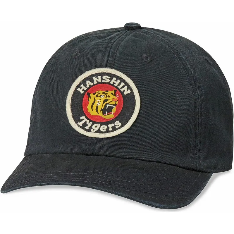 cappellino-curvo-nero-regolabile-hanshin-tigers-hepcat-di-american-needle
