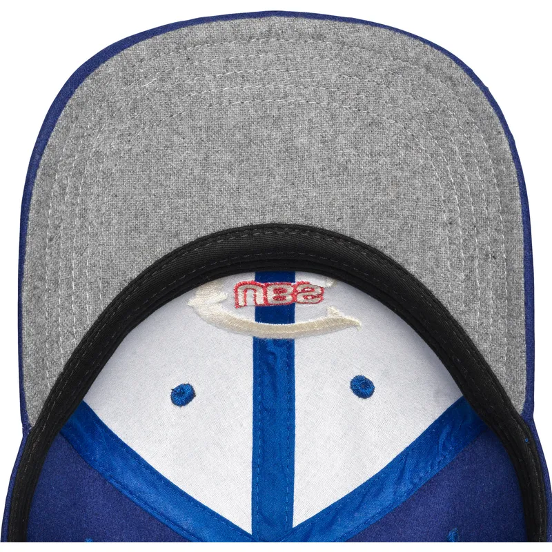 cappellino-curvo-blu-regolabile-cleveland-cubs-archive-legend-di-american-needle