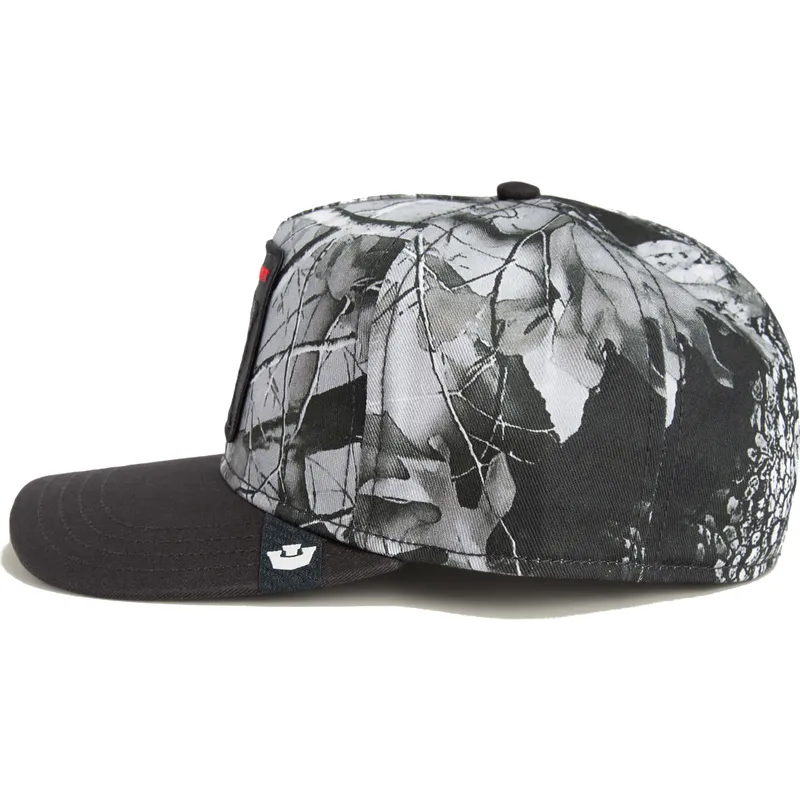 svart-bojd-keps-snapback-katt-misfit-camo-desaturated-camo-the-farm-fran-goorin-bros