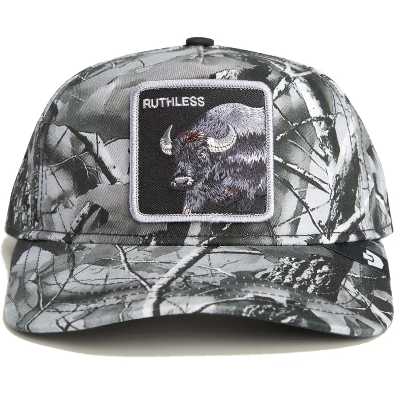 gorra-curva-camouflage-snapback-bufalo-ruthless-camo-desaturated-camo-the-farm-di-goorin-bros