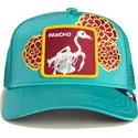 blaue-trucker-kappe-flamenco-dia-de-pancho-dia-de-los-muertos-the-farm-von-goorin-bros