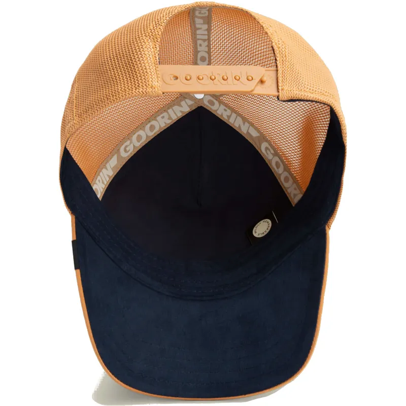 cappello-trucker-marrone-topo-dia-de-speedy-dia-de-los-muertos-the-farm-di-goorin-bros