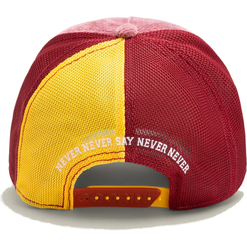 cappello-trucker-rosso-gatto-lucky-maneki-neko-happy-thoughts-the-farm-di-goorin-bros