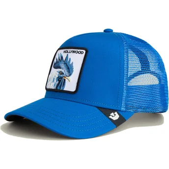 Gorra trucker blu gallo Hollywood Rooster Sport The Farm di Goorin Bros.