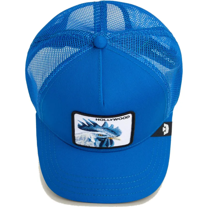 cappellino-trucker-blu-gallo-hollywood-rooster-sport-the-farm-di-goorin-bros