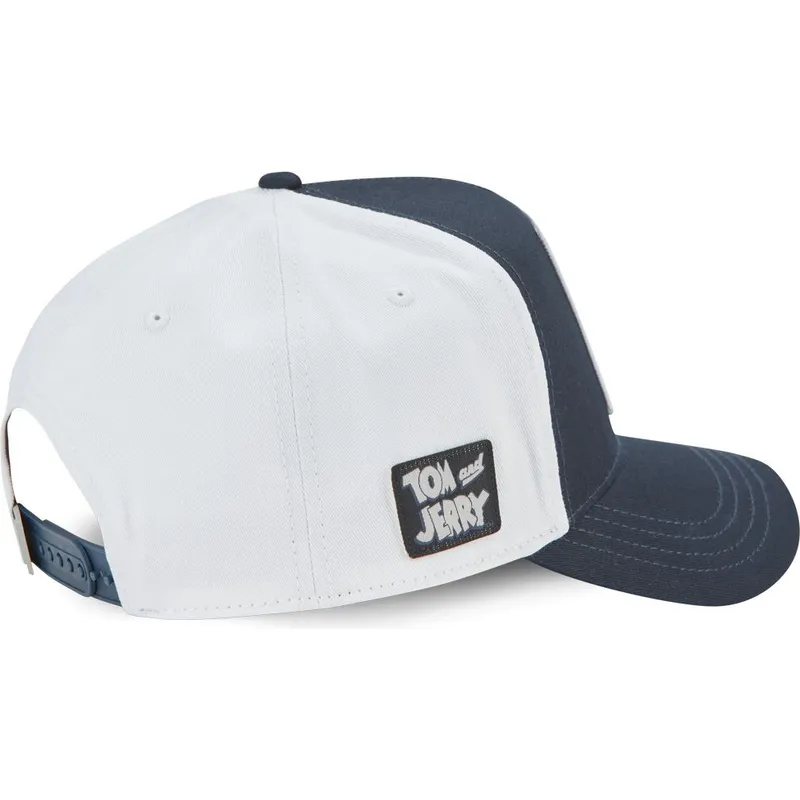 capslab-curved-brim-tom-taj6-tom-looney-tunes-navy-blue-and-white-snapback-cap