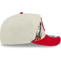 beige-och-rod-bojd-keps-snapback-9fifty-a-frame-precurved-hardwood-classics-houston-rockets-nba-fran-new-era