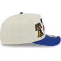 beige-och-bla-bojd-keps-snapback-9fifty-a-frame-precurved-hardwood-classics-fran-philadelphia-76ers-nba-av-new-era