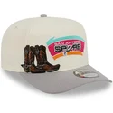 san-antonio-spurs-nba-new-era-9fifty-a-frame-precurved-hardwood-classics-beige-und-grau-snapback-kappe