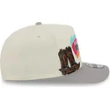 beige-och-gra-snapbackkeps-9fifty-a-frame-precurved-hardwood-classics-fran-san-antonio-spurs-nba-av-new-era