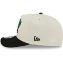 cappellino-snapback-beige-e-nero-9fifty-a-frame-precurved-hardwood-classics-dei-vancouver-grizzlies-nba-di-new-era