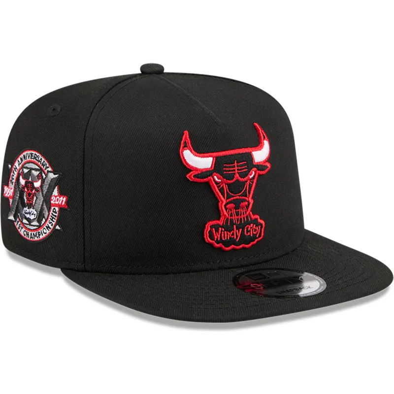 svart-platt-snapback-keps-9fifty-a-frame-hardwood-classics-fran-chicago-bulls-nba-av-new-era
