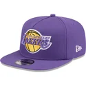 platt-violett-snapback-keps-9fifty-a-frame-hardwood-classics-fran-los-angeles-lakers-nba-av-new-era