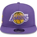 violette-snapback-kappe-9fifty-a-frame-hardwood-classics-der-los-angeles-lakers-nba-von-new-era