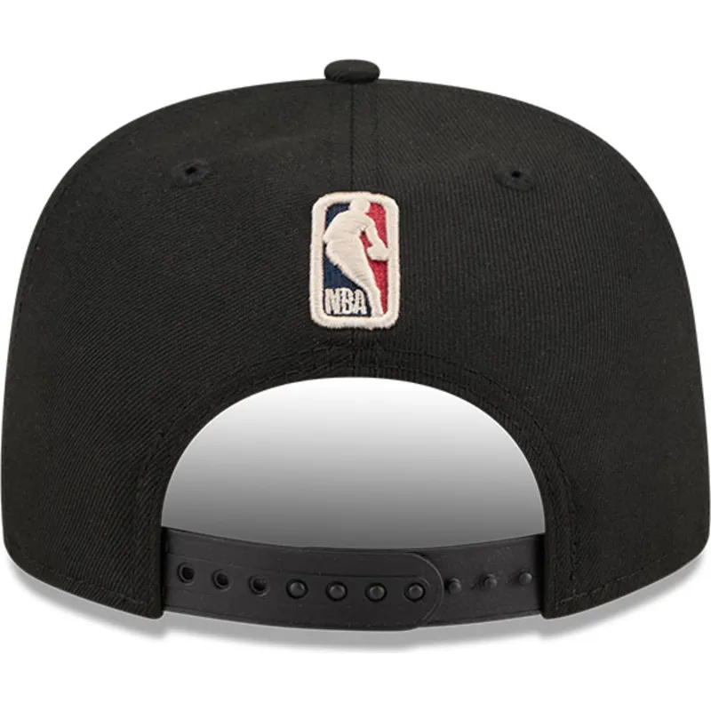 cappello-piatto-nero-snapback-9fifty-a-frame-hardwood-classics-di-milwaukee-bucks-nba-di-new-era