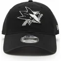 cappellino-con-visiera-curva-nero-regolabile-9twenty-stamp-di-san-jose-sharks-nhl-di-new-era