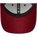 casquette-courbee-rouge-ajustable-fc-barcelona-laliga-9forty-core-new-era