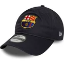 cappellino-curvo-blu-navy-regolabile-del-fc-barcelona-laliga-9twenty-core-di-new-era