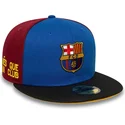 casquette-plate-bleue-et-rouge-ajustee-fc-barcelona-laliga-59fifty-mes-que-un-club-new-era