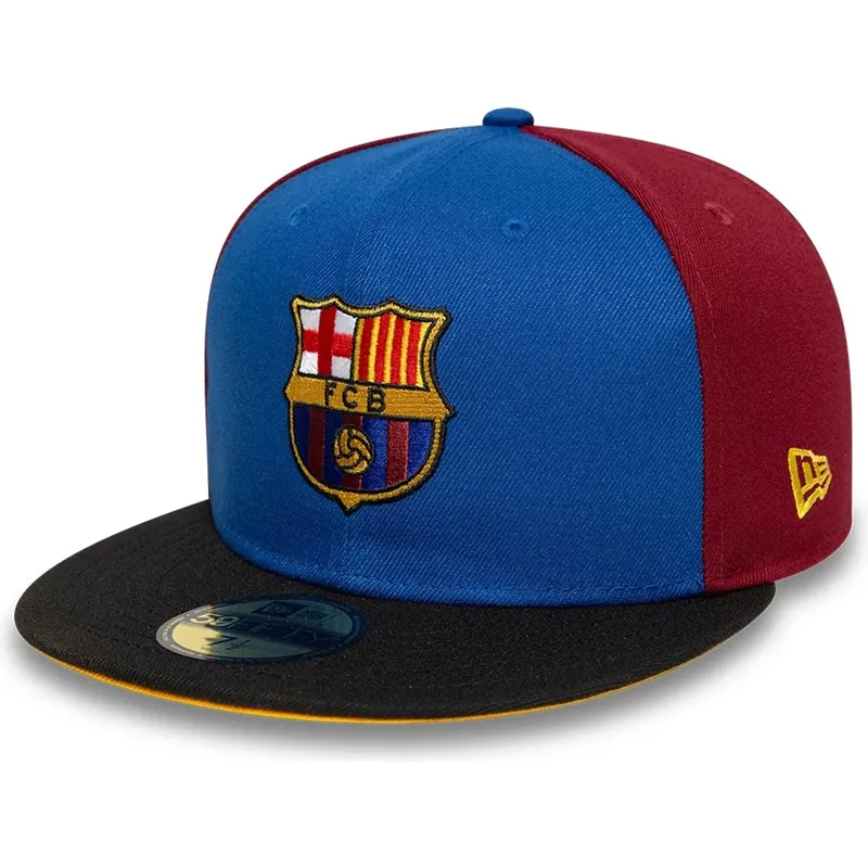 fc-barcelona-laliga-59fifty-mes-que-un-club-blau-rote-anpassbare-kappe-von-new-era