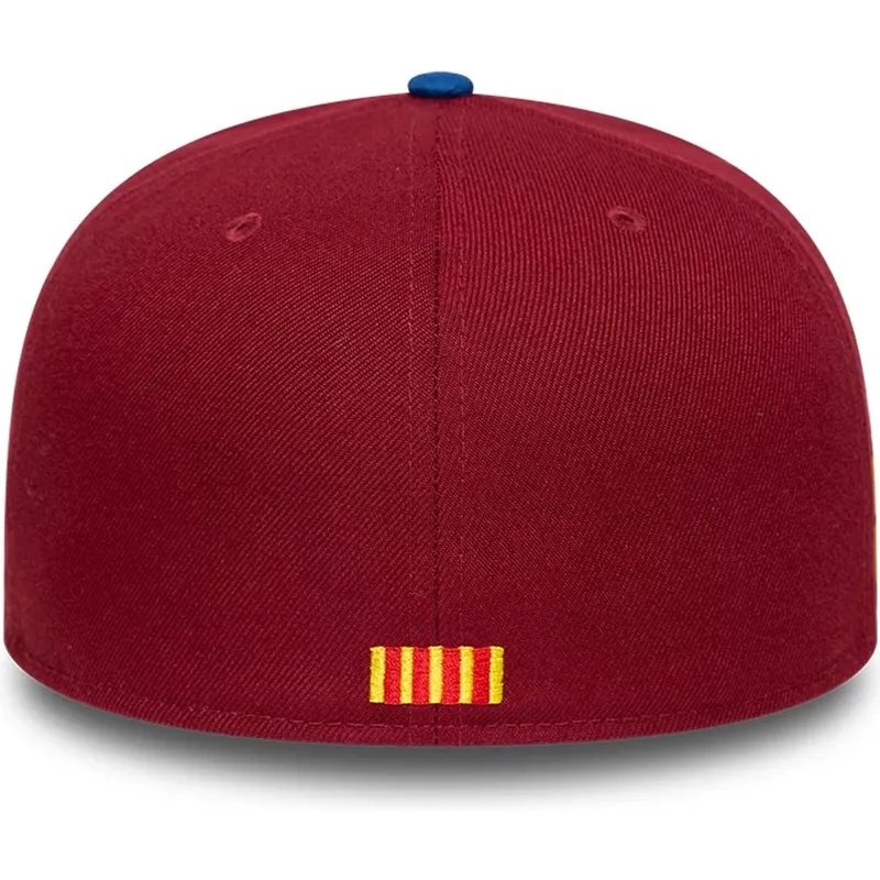 fc-barcelona-laliga-59fifty-mes-que-un-club-blau-rote-anpassbare-kappe-von-new-era