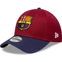 casquette-courbee-rouge-et-bleue-ajustable-pour-enfant-fc-barcelona-laliga-9forty-contrast-new-era