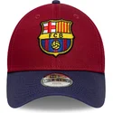 gorra-curva-roja-y-azul-ajustable-para-nino-de-fc-barcelona-laliga-9forty-contrast-de-new-era