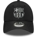 verstellbare-schwarze-fc-barcelona-laliga-9forty-reflective-kappe-von-new-era