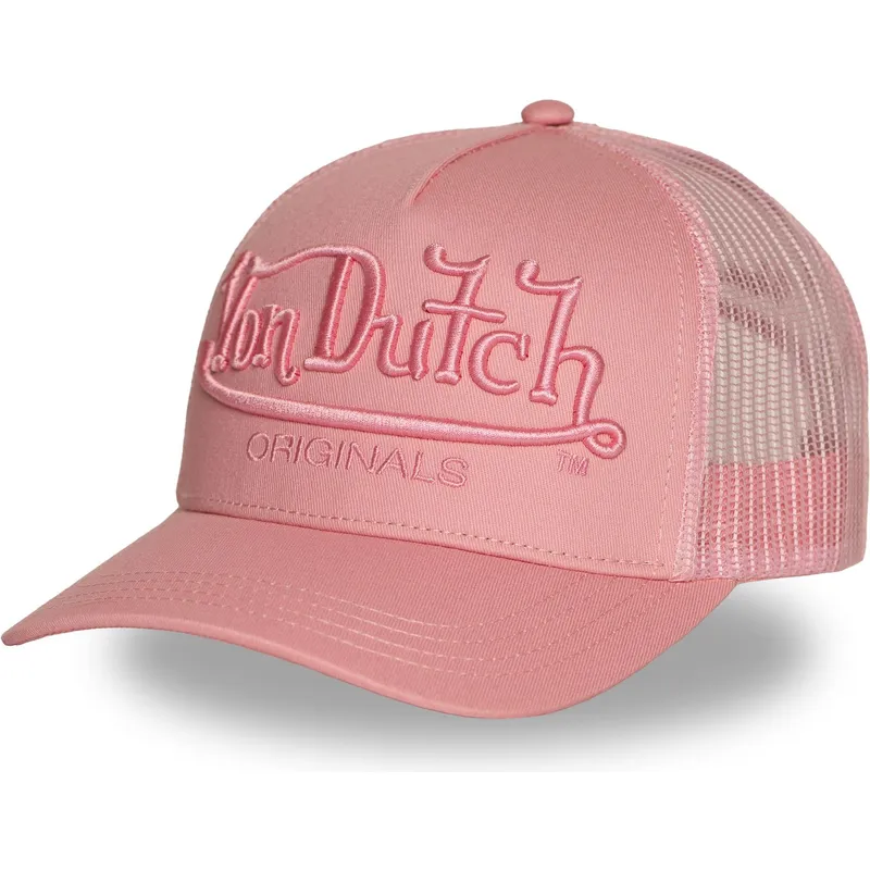 rozowa-czapka-trucker-emb05-od-von-dutch