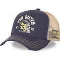 casquette-trucker-bleue-marine-et-beige-crew30-von-dutch