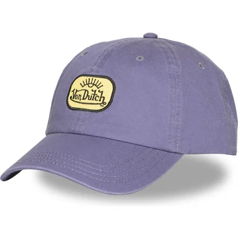 Gorra curva violeta ajustable LOG10 de Von Dutch