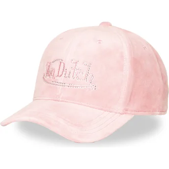 Casquette courbée rose ajustable VEL P CB Von Dutch