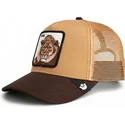 casquette-trucker-marron-lion-king-mane-man-the-farm-goorin-bros