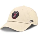 bojd-beige-justerbar-keps-club-unstructured-organic-cotton-fran-boston-red-sox-mlb-av-nike